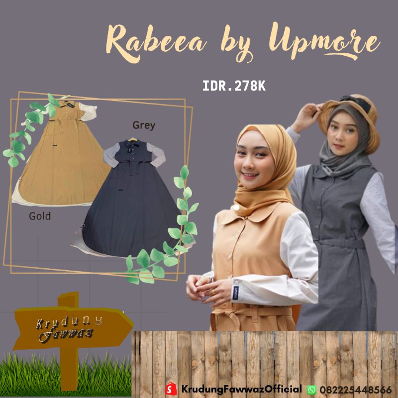 Gamis Remaja/Gamis rabeea by Upmore