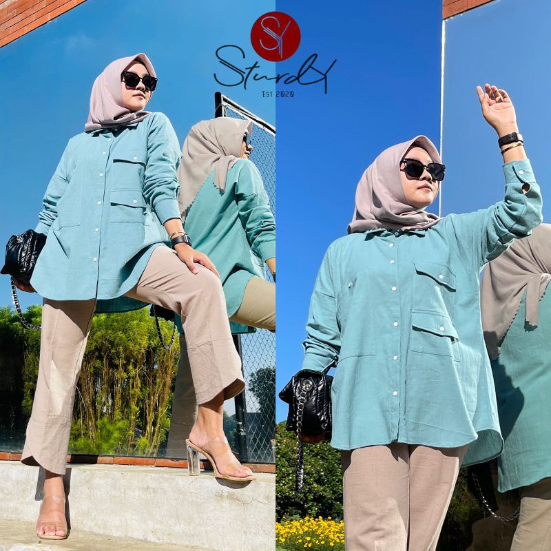 ONE SET SHENA OVERSIZE BY STURDY ORIGINAL TERBARU
