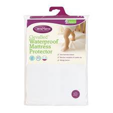 Promo Clevamama Waterproof Mattress Protector Small Double -120x190cm/Perlak Diskon