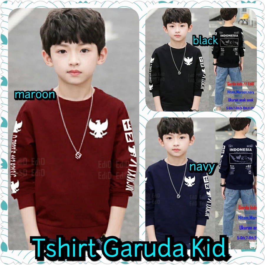 Tshirt Garuda Kid Kaos Anak Pancasila