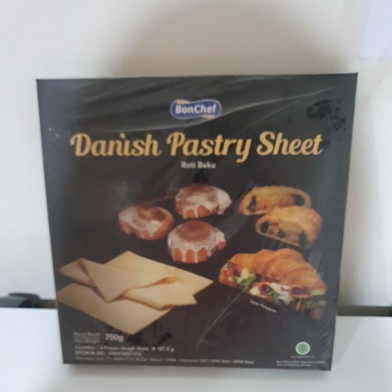 

BonChef Danish / Puff Pastry Sheet 750gr | Edo Puff Pastry Sheet 750 Gr