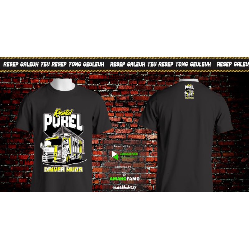 BAJU KAOS DRIVER MUDA / KAOS TRUK / BAJU KAOS DISTRO PRIA TERBARU / DRIVER OLENG/BAJU CCTV INDONESIA