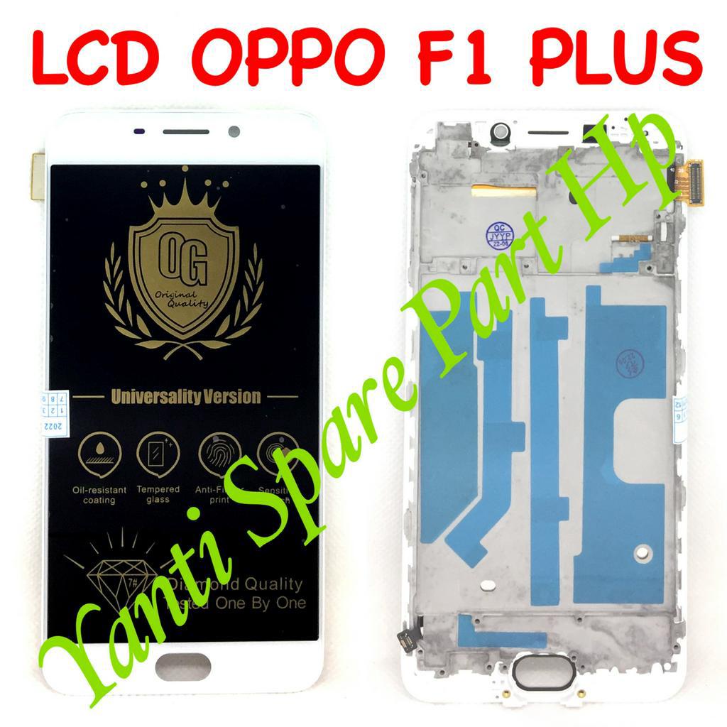 Lcd Touchscreen Oppo F1 Plus R9 Fullset with Frame Original Terlaris