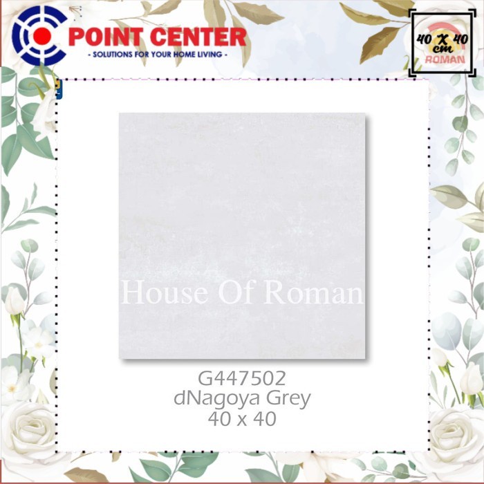 TERMURAH ROMAN KERAMIK 40 X 40 G447502 DNAGOYA GREY GOL A