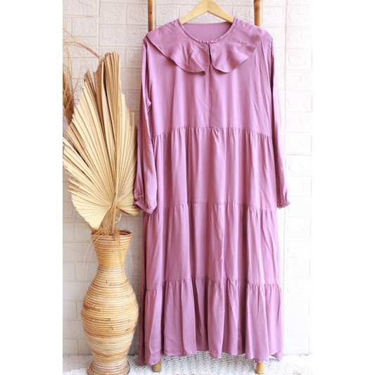 MIDI DRESS RAYON TUNIK RAYON