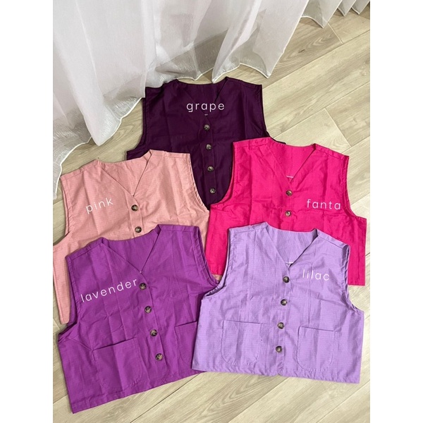 Naomi Rompi // Vest lucu 30 warna // Rompi Korea