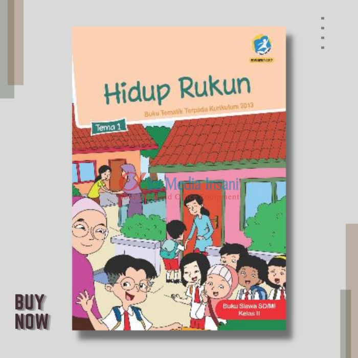 Buku Kelas 2 Tema 1 Hidup Rukun