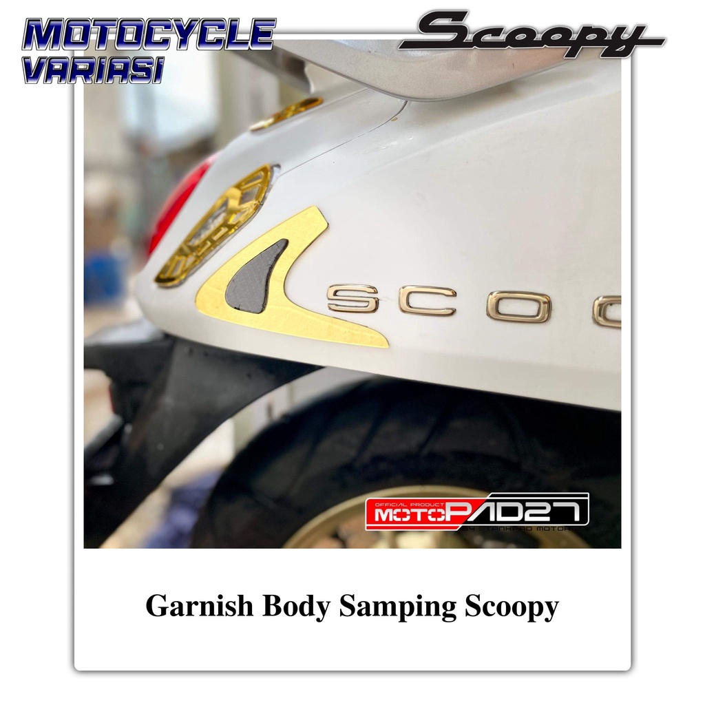 Garnish Body Scoopy Garnis Cover Body Belakang Scoopy