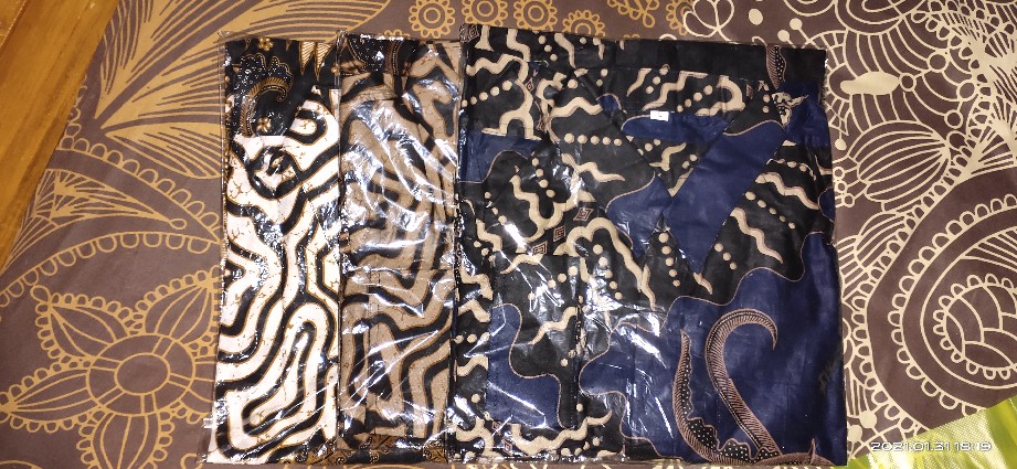 Batik Kalongan | Kemeja Batik Kantor M L Xl Xxl Xxxl