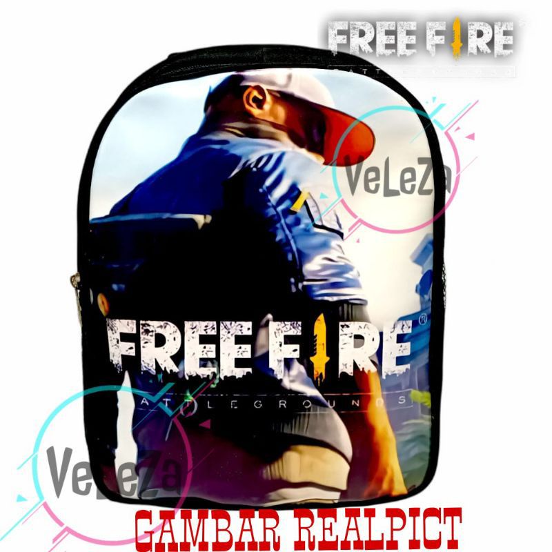 Tas ransel anak laki-laki karakter free fire - tas anak