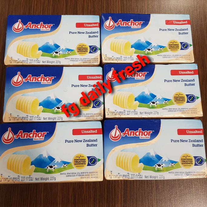 Butter anchor unsalted / unsalted butter mpasi anchor - SALTED