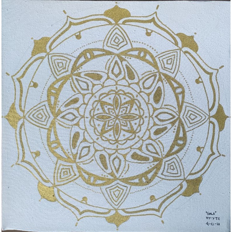 Hiasan dinding Mandala Art