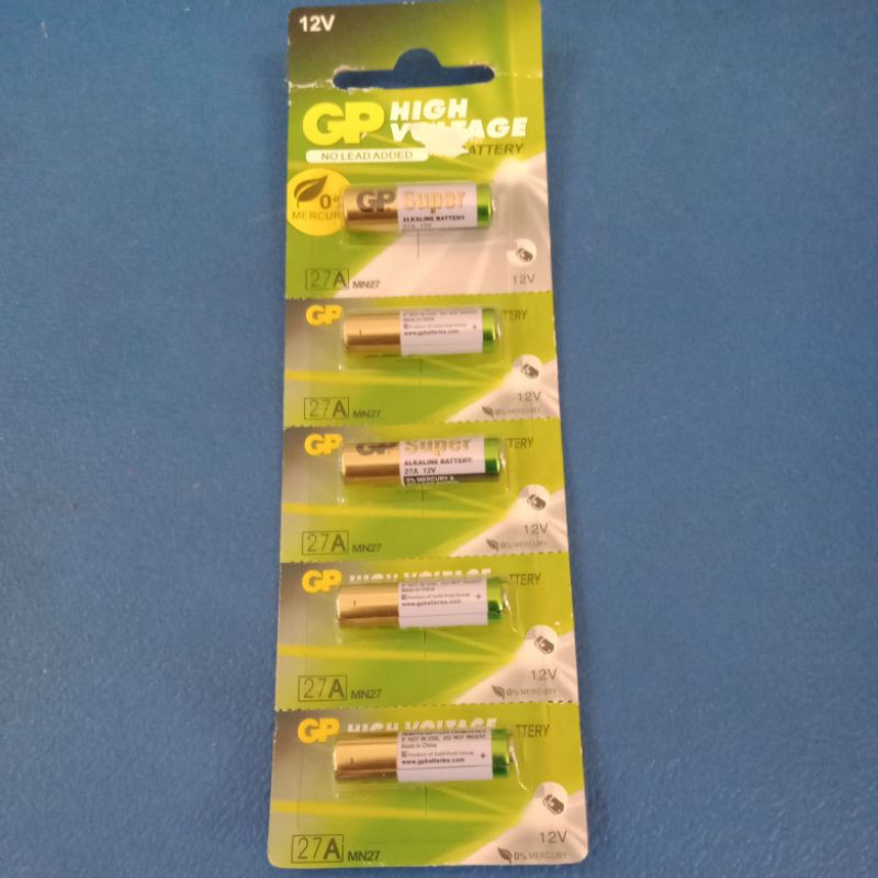 Baterai 27A GP Super 12V Alkaline