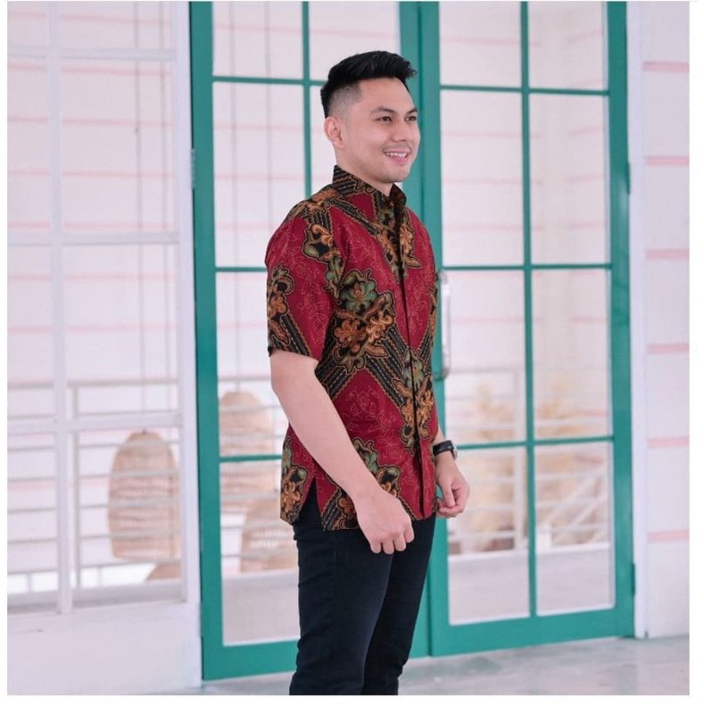 Lengan Pendek Batik Baturraden