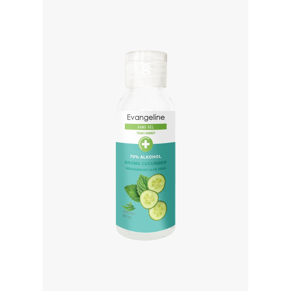 Evangeline Hand Gel Cucumber 60 ml