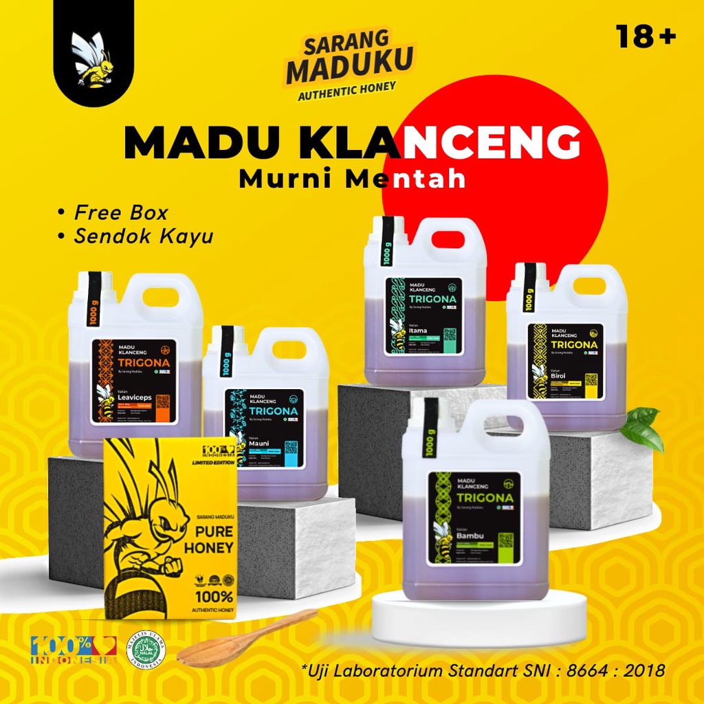 

Sarang Maduku - Madu Klanceng Murni 100% Asli Madu Klanceng Trigona Madu Klanceng Asli