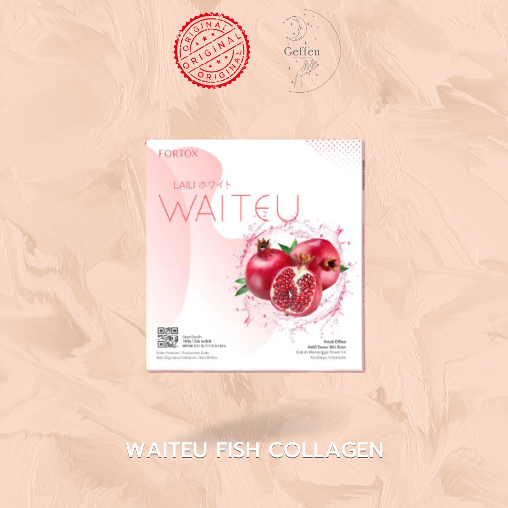 WAITEU COLLAGEN DRINK BPOM HALAL