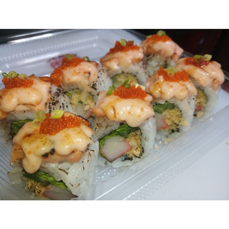 

Salmon sushi mentai roll(8pcs)