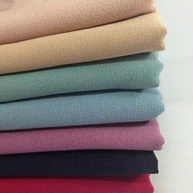 (200x75) Pashmina JUMBO SYARI JAHIT TEPI / Pashmina panjang /-3