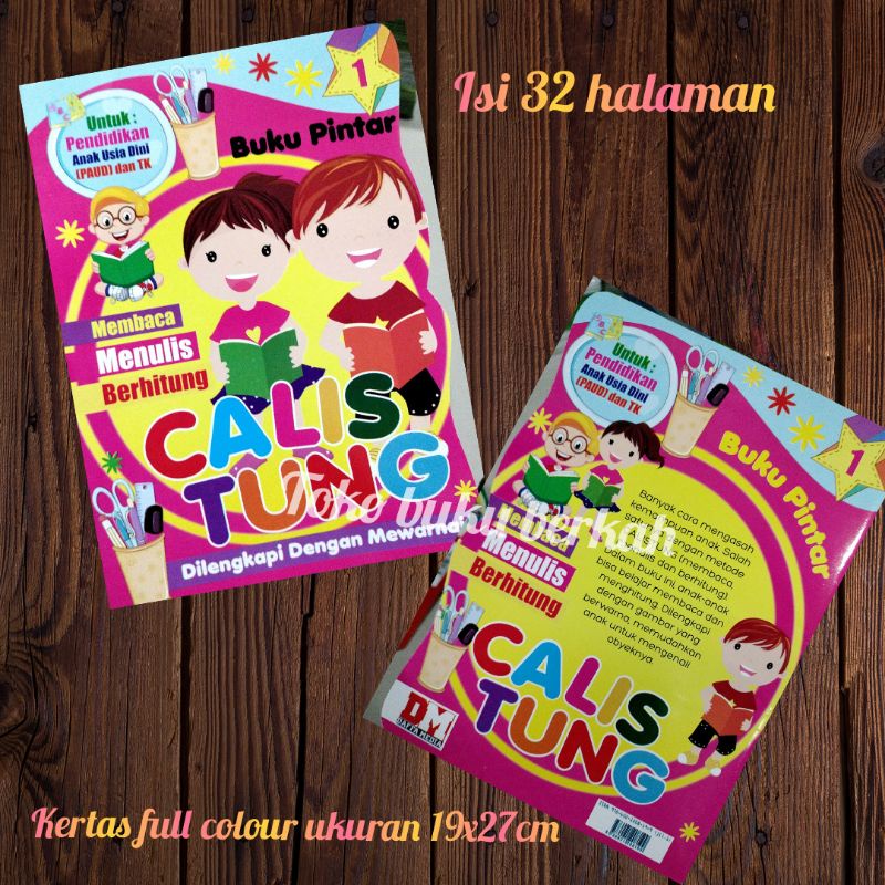 buku pintar calistung jilid 1 (19x27cm)