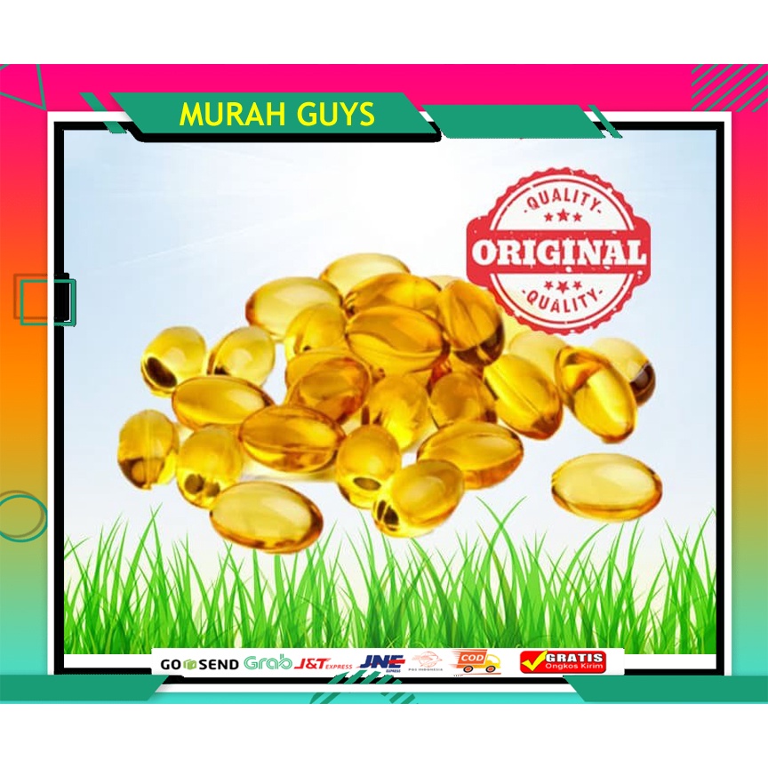 Minyak Ikan untuk Kucing Anjing Hamster Tung Hai Asli Vitamin Fish Oil COD Omega 3 Import Hewan