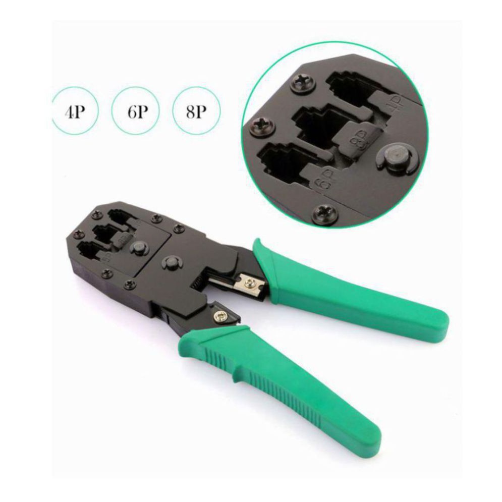 Crimping tool 3in1 modular rj45 rj11 HT-315 - Tang crimping tools rj-45 rj-11 3 lubang HT315