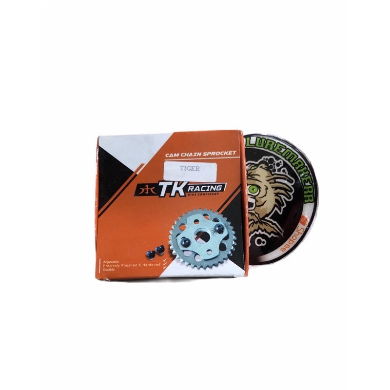 GIGI SENTRIK ADJUSTABLE HONDA TIGER CHAM CHAIN SPROCKET TK RACING-2