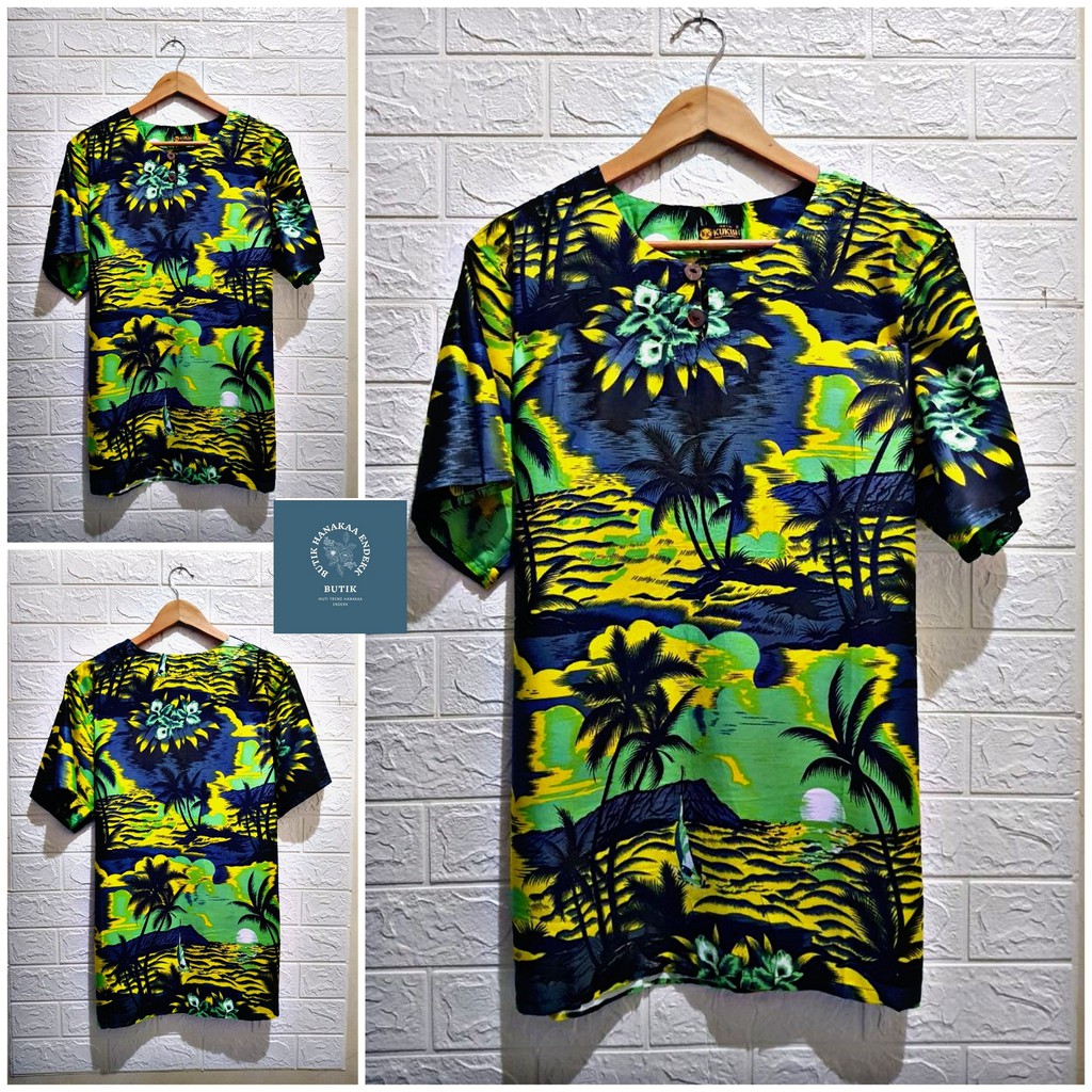 Baju Bali Pantai Pria/Wanita (Unisex)