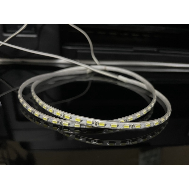 (GQ)Lampu Alis Isi Lampu Alis Fleksibel Alis Neon LED Motor Mobil Custom Variasi DC 12Volt Nyala Dia