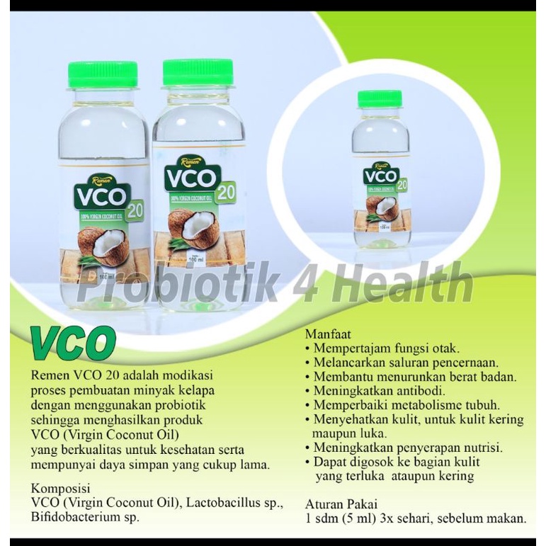 VCO SR-12 DAN VCO PROBIOTIK