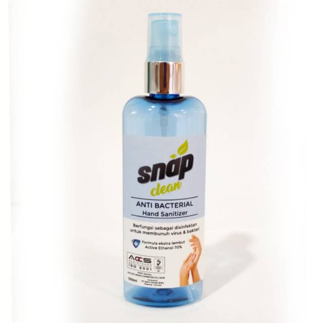 Hand sanitizer spray 100ml snap