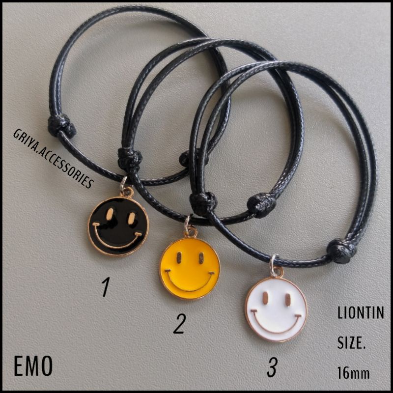 Gelang Tali Smile Aksesoris Pria Dan Wanita