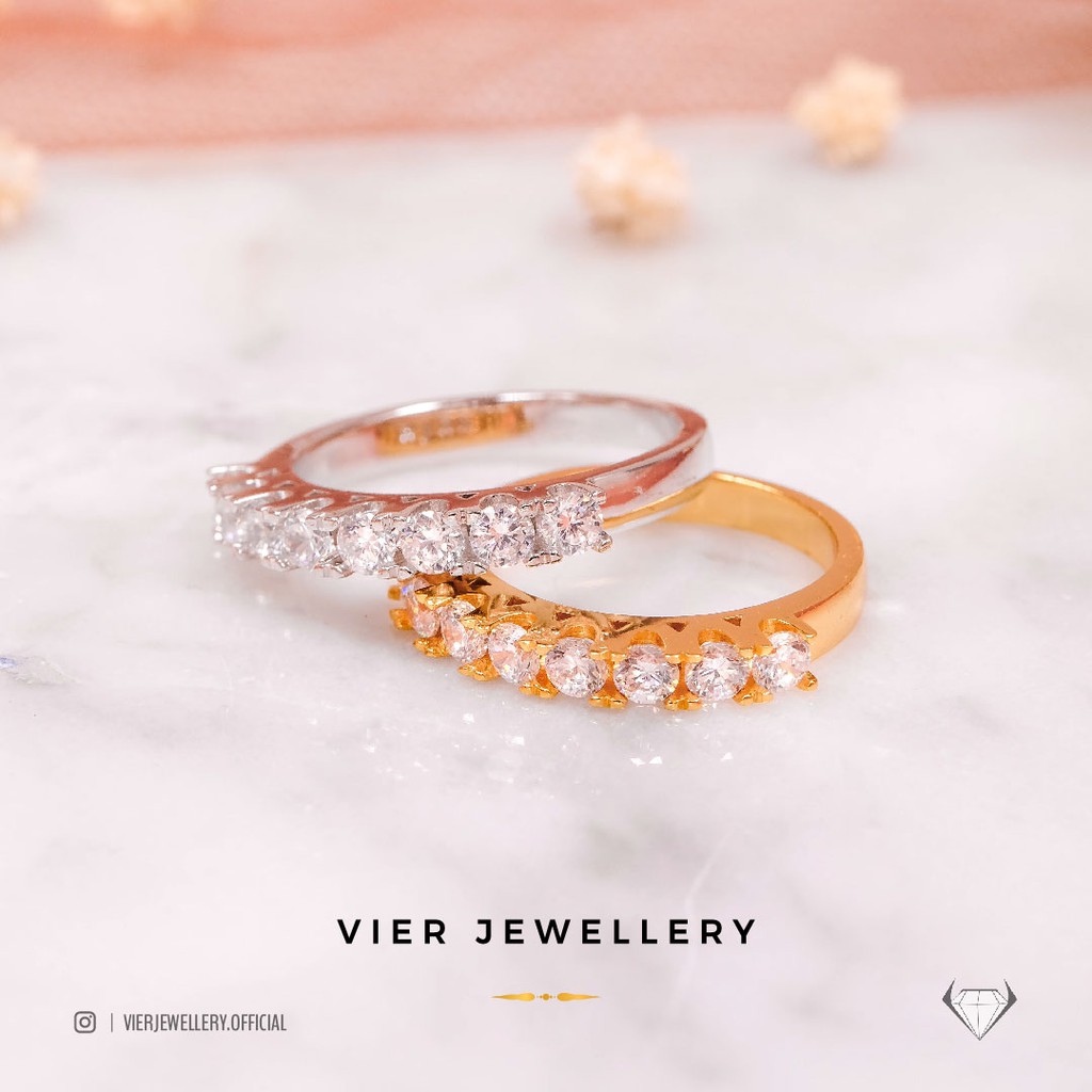 Vier Jewellery Wynn Edition Ring 7920 , cincin replika berlian crystal zirconia