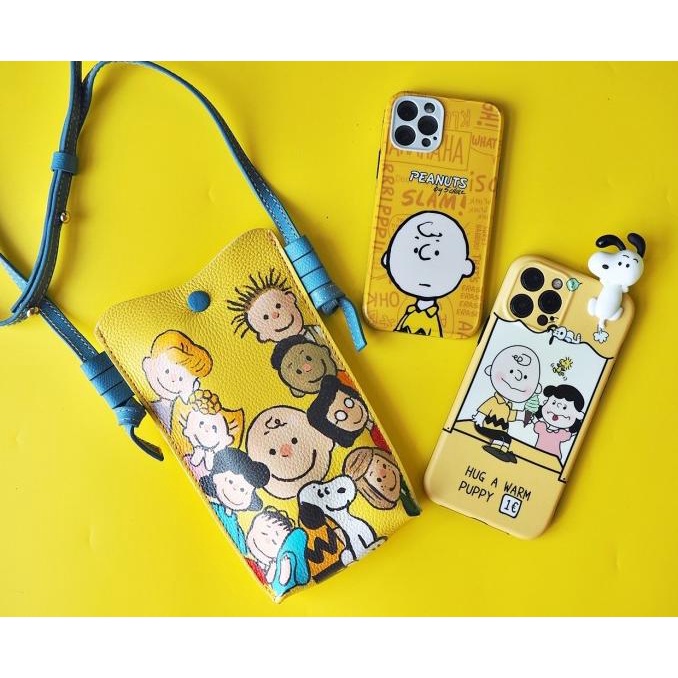 Phone Pouch Tas Hp Bahan Kulit Motif Lucu Mohimohisew