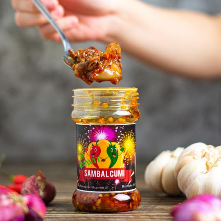 

lww-30 Sambal Baby Cumi Pedas tjap rawit .,,.,.,
