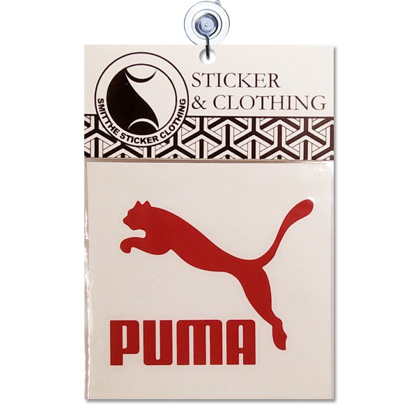 Stiker PUMA Logo v.2 Cutting Sticker aksesoris Mobil Motor