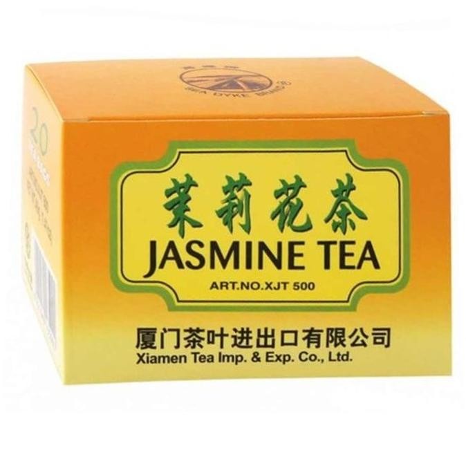 

Jasmine Tea Xiamen Sea Dyke Brand - Teh Melati Celup China Isi 20 Pcs