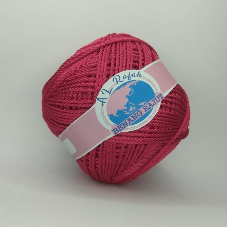 ALRAFAH - Benang rajut Poly kilap / polyester d27/ Poly kilap Fanta Venus