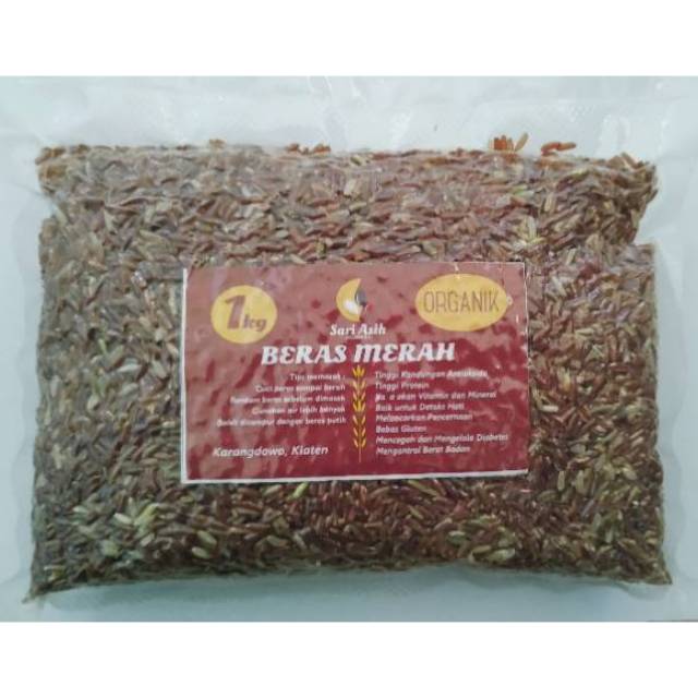 

Beras Merah Organik 1 KG