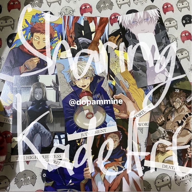 Sharing KadeArt JJK Tarot Deck