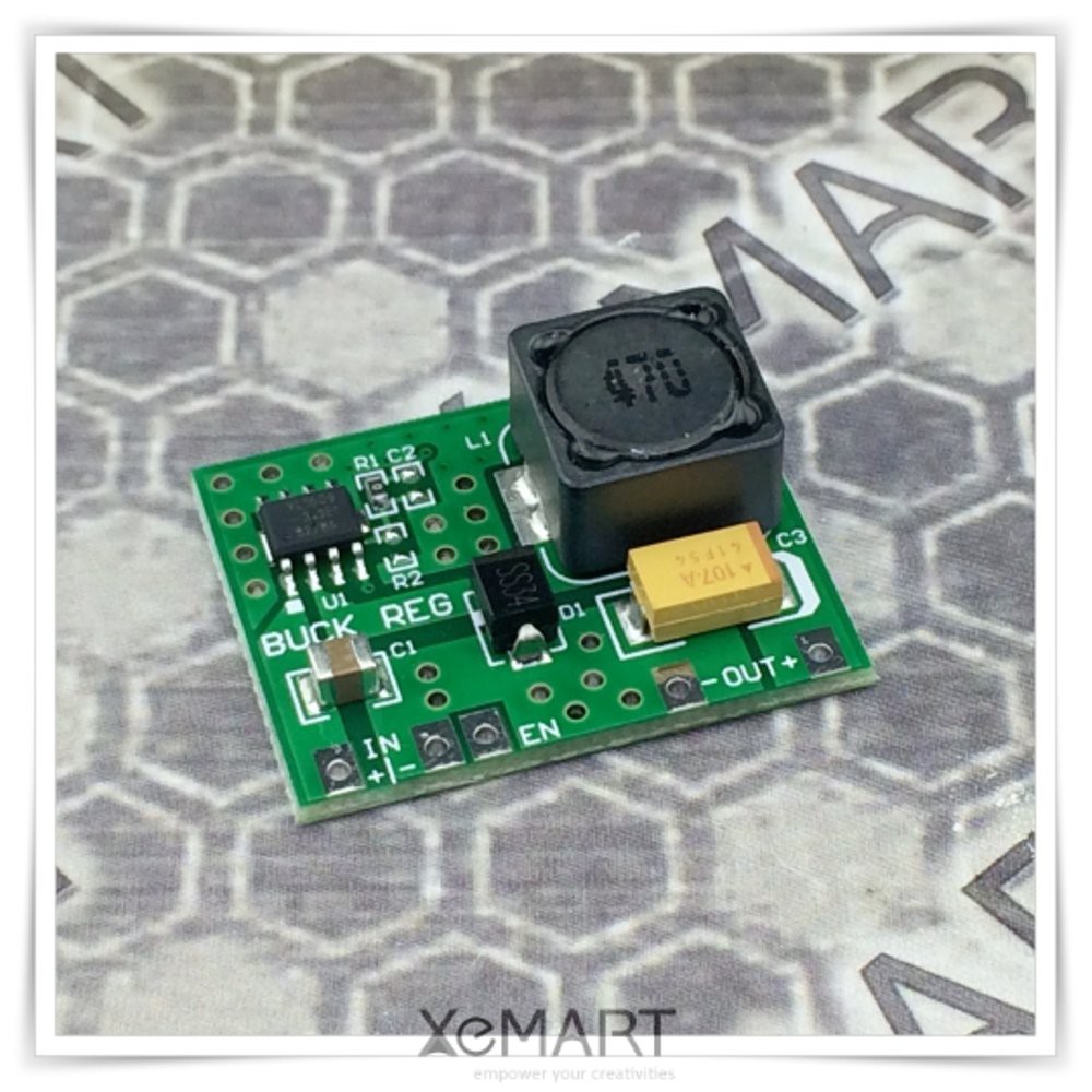 High Quality Buck Regulator Module Input 5-30V XL1509 Output 3.3V 2A Axial Labs