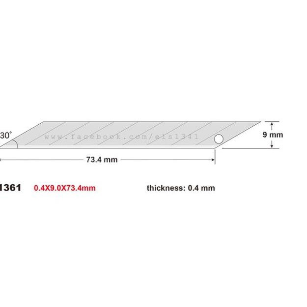 

✹ Refill SDI Professional Cutter ✾