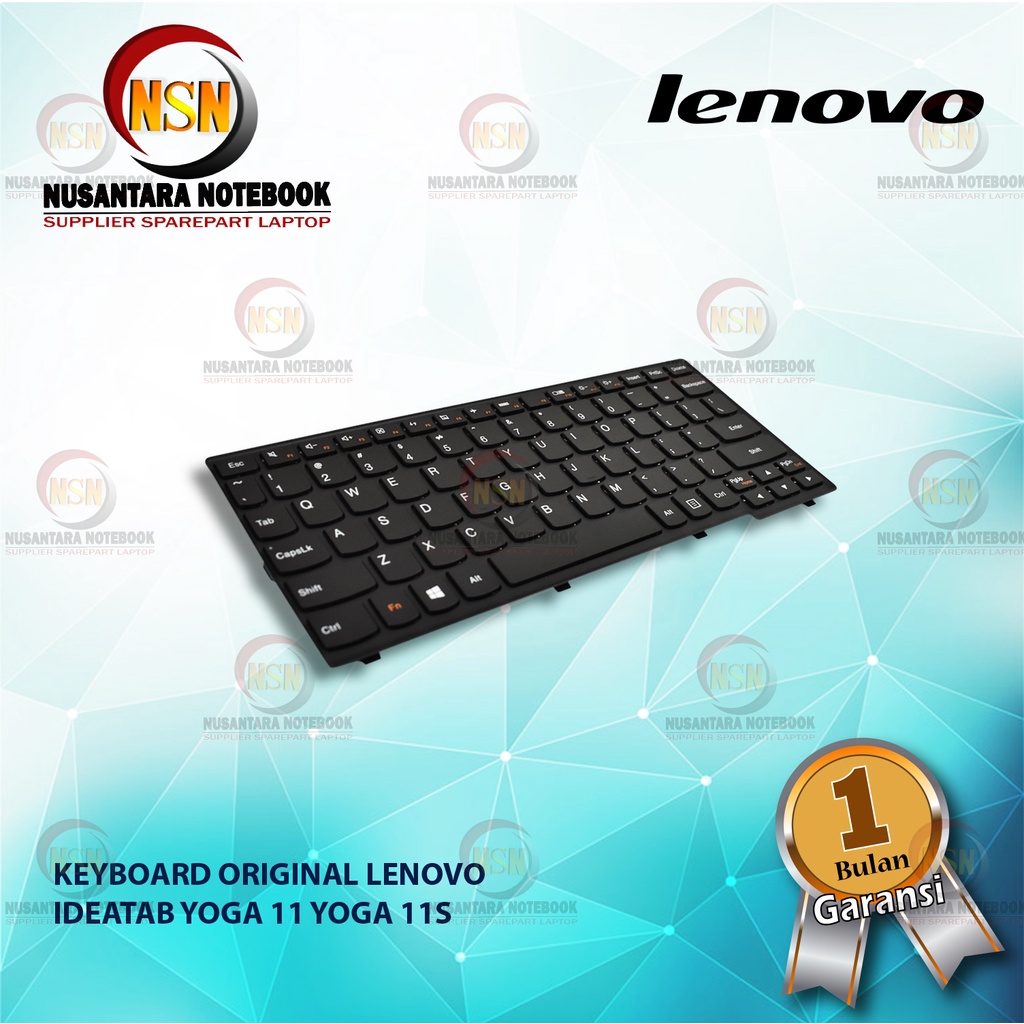 Keyboard Original Lenovo IdeaPad Yoga 11 11S Black