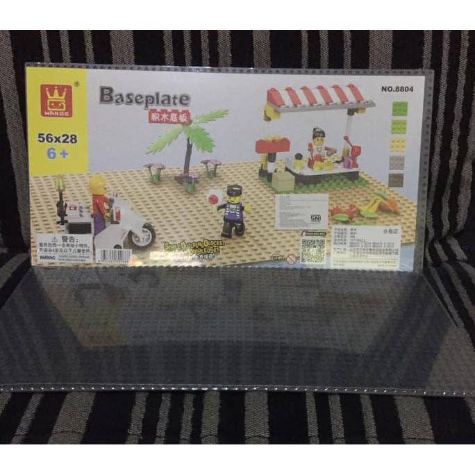 TERMUR@H Baseplate Lego / alas lego wange 8804 tatakan lego persegi panjang