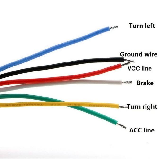 JUAL LAMPU DRL RGB BAGASI BELAKANG LED Strip TAIL TRUNK RUNNING JALAN .