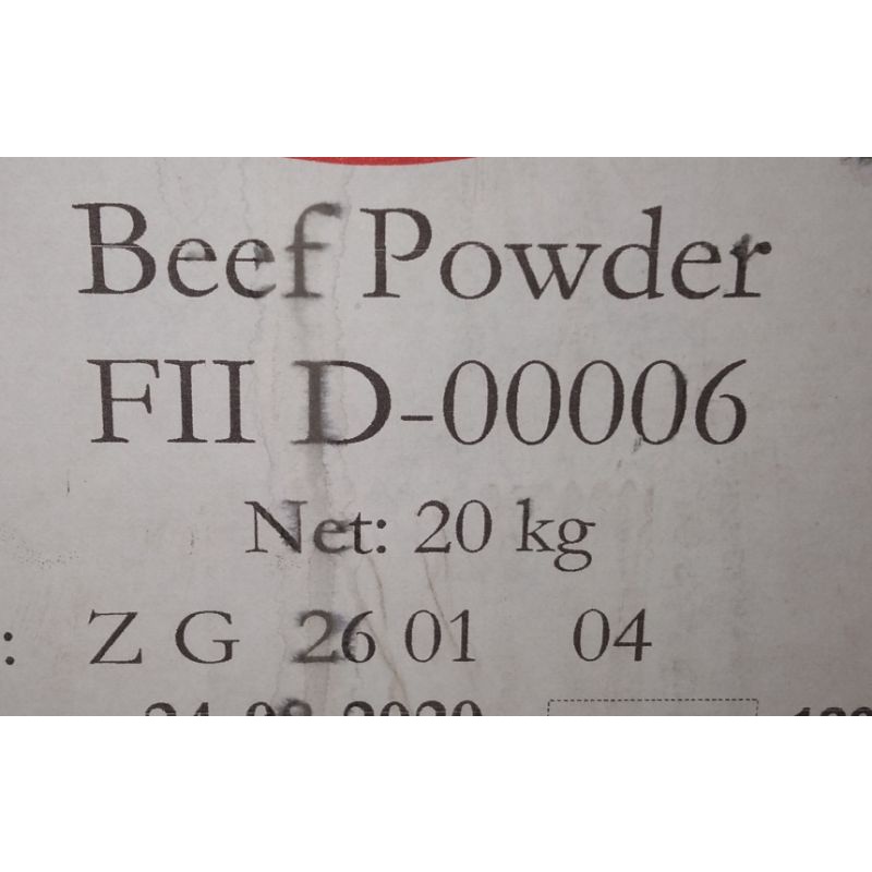 

Beef Powder/Sari daging Sapi murni 1kg