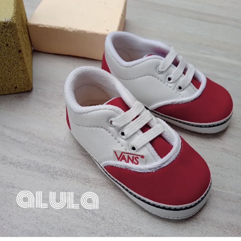 Sepatu bayi prewalker unisex slip sepatu bayi laki laki perempuan umur 0-12 bulan model Vns Classic