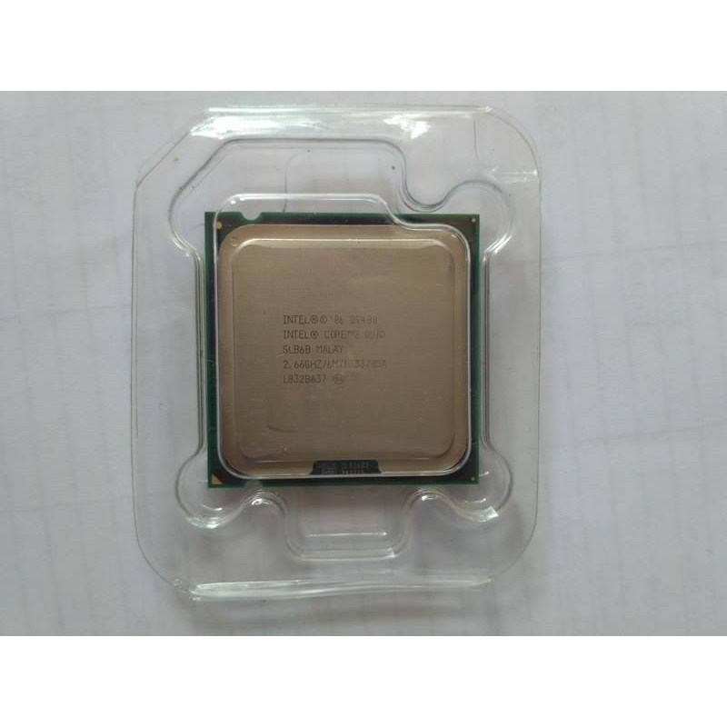 Prosesor Intel® Core™2 Quad Q9400 6M-Cache 2.66 Ghz 4-Cores 4-Threads Socket LGA 775