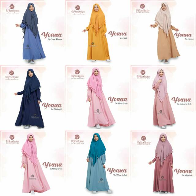 GAMIS/DRESS BUSUI SYARI YOANA URFIMUTIYARO