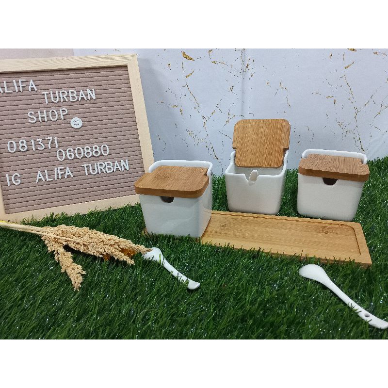 tempat bumbu keramik